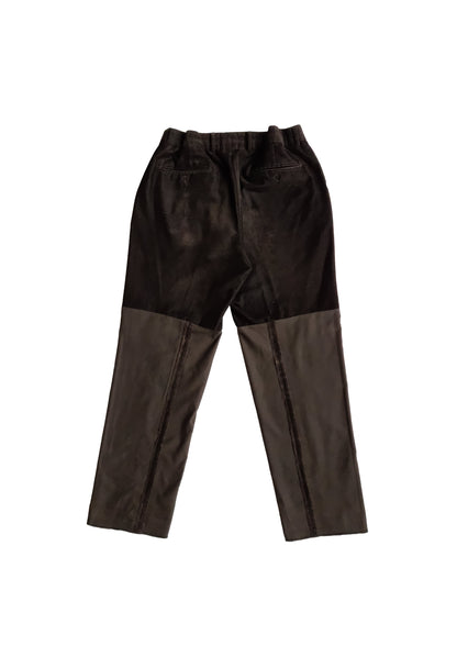 WORKPANT VELOUR CHOCOLAT