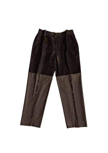 WORKPANT VELOUR CHOCOLAT