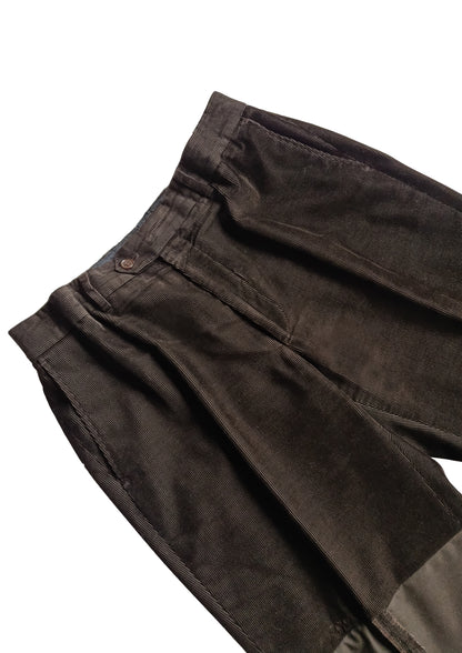 WORKPANT VELOUR CHOCOLAT