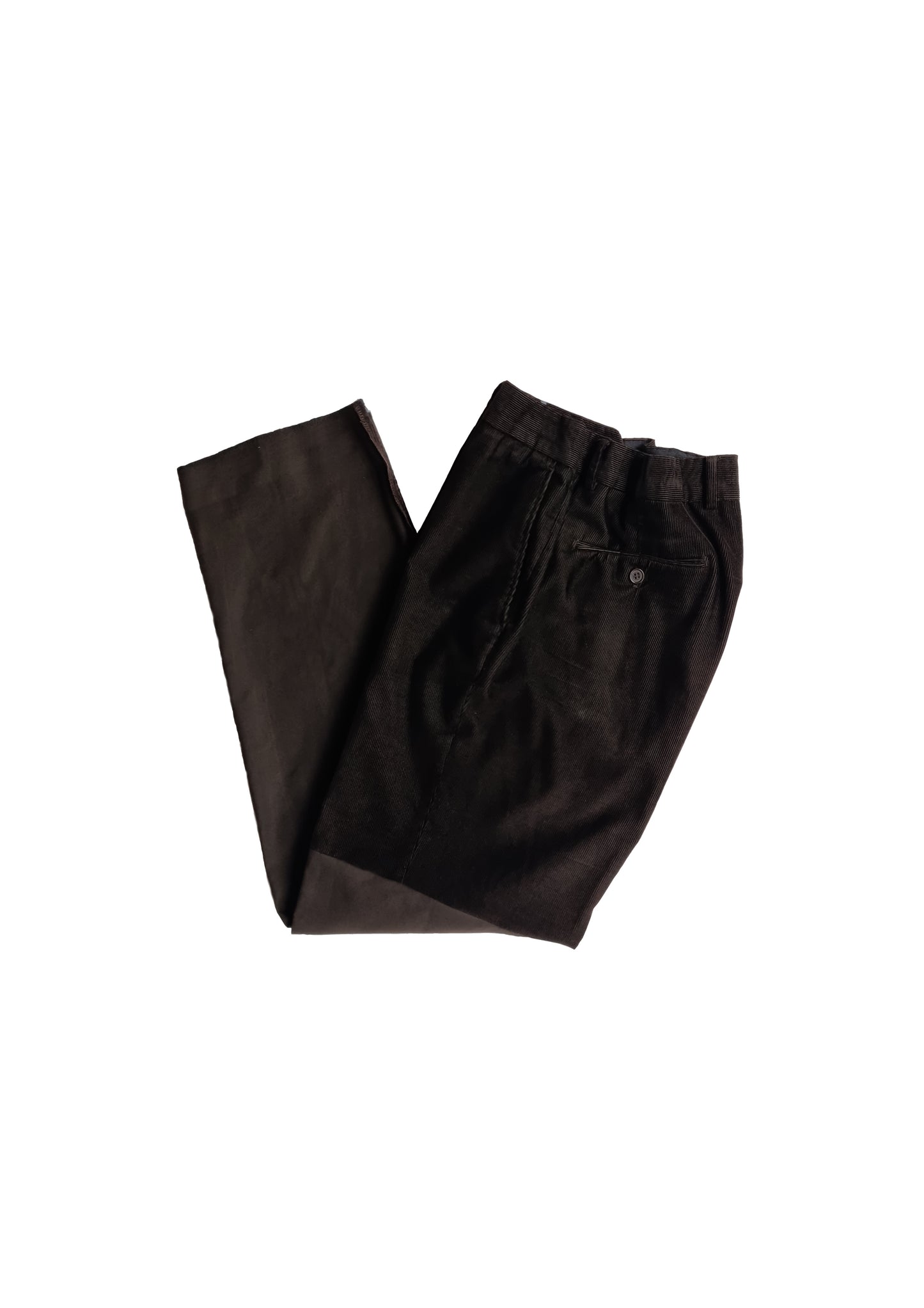 WORKPANT VELOUR CHOCOLAT