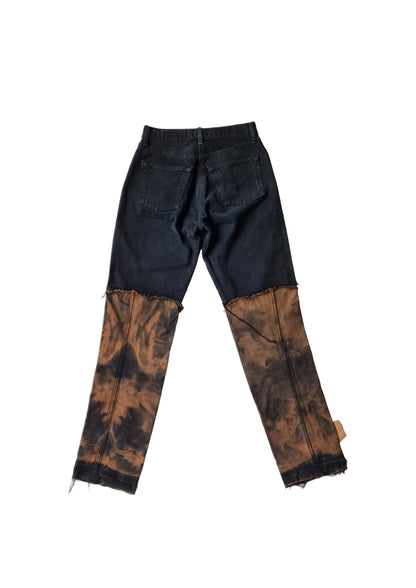 MIXED ROUILLE DENIM